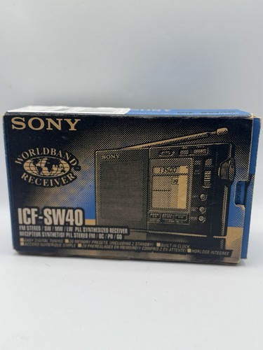 Sony icf sw40 - sony, icf-sw40
