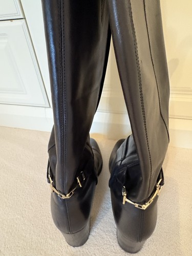 Dune black leather - black, size