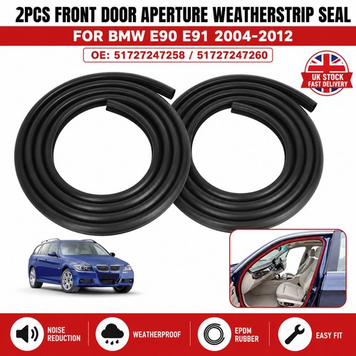 Door inner rubber weatherstrip - door,