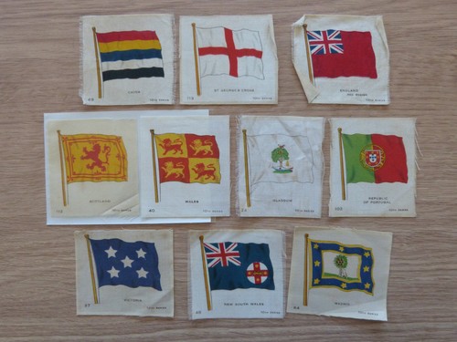 Silk cigarette cards - silk,