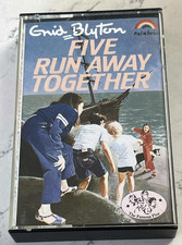 Children’s Audio Book Cassette Five Run Away Together Enid Blyton - 1983-Rainbow