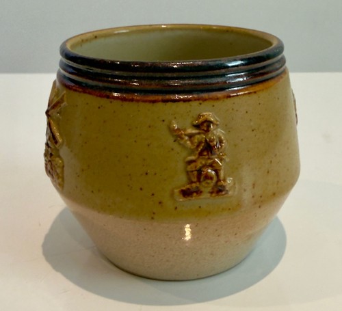 Denby stoneware pot jar with - , /jar