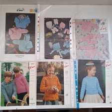 6 x Emu Vintage Knitting