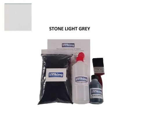 Flocking kit stone light - flocking, grey