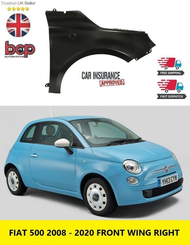 Fiat 500 front wing - 500, 2008
