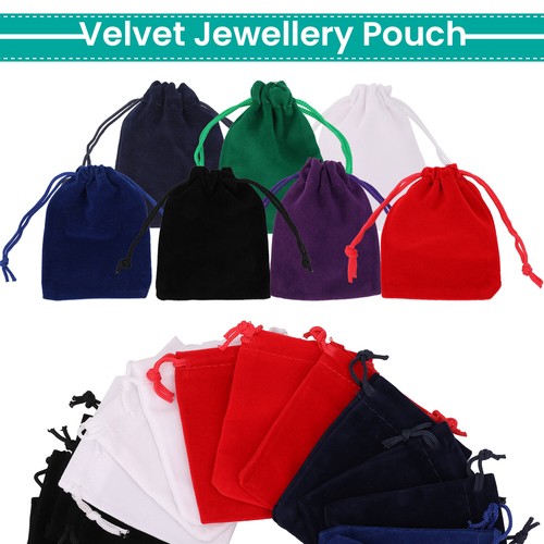 50pcs soft velvet drawstring - 1-50pcs,