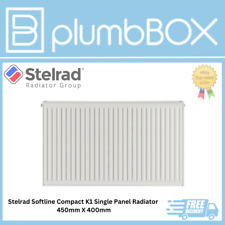 Stelrad Softline Compact K1 Single Panel Radiator 450mm X 400mm