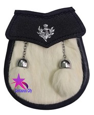 Kids Kilt Sporran White Rabbit
