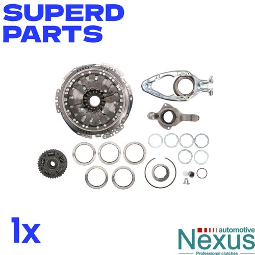 Dual plate clutch kit with - clutch,