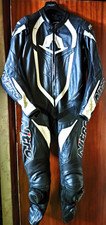 Nitro one piece leathers motorcycle suit knox UK50 EU60 black used