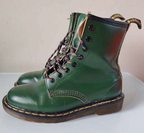 Vintage martens 1460 - dr., green