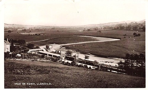 1907 llandeilo railway - 1907, station