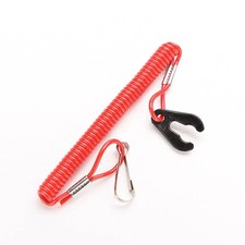 Boat Outboard Engine Cord Kill Stop Switch Safety Lanyard Tether
