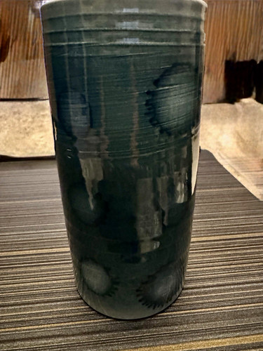 Ceramic pottery vase - pottery,