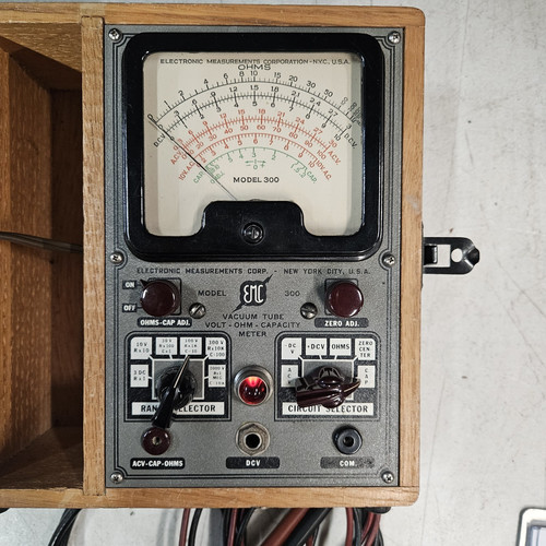 Vintage emc vacuum tube volt - vintage,