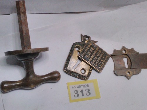 Milner safe plaque - milner, &