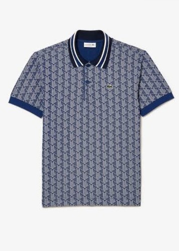 Lacoste mens monogram polo - mens,