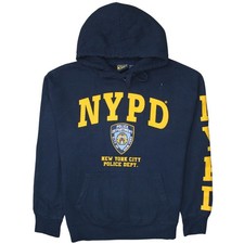 NYPD Men's Blue Logo Pullover