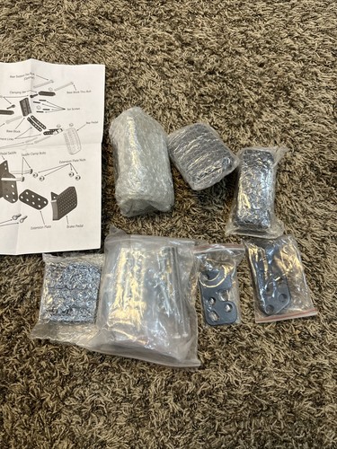 Gas and brake pedal extenders - brake,