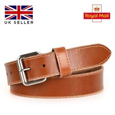 100% Genuine Pure Thick Leather High Quality Men Leather Belts 1.5 Belt Buckle