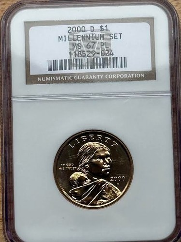 2000 sacagawea millenium - 2000-d,