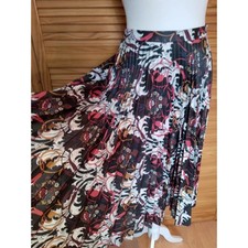 Long full circle pleated PVC