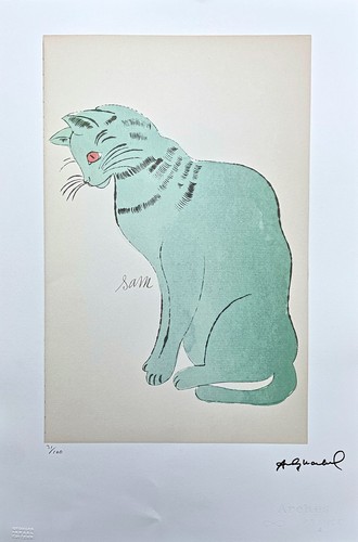 Andy warhol cat sam - andy,