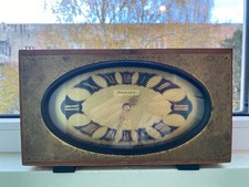 JANTAR YANTAR SOVIET USSR CCCP RUSSIA CLOCK RARE LUXURY NOT MAJAK MAYAK WORKS