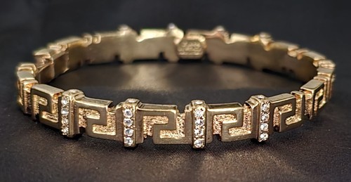Auth versace greca gold - versace,