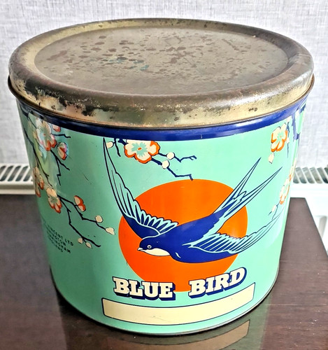 Large vintage blue bird - bird, toffee