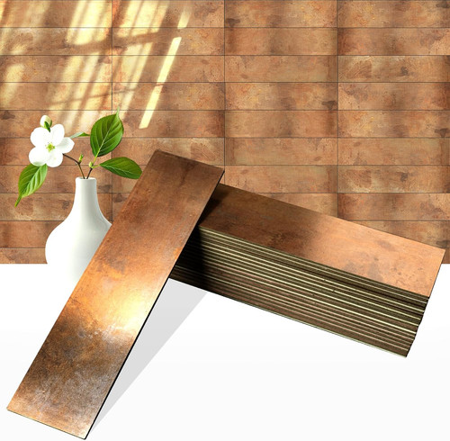 Retro copper peel and stick - retro,