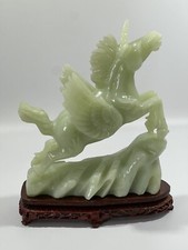 Vintage Chinese Carved Green