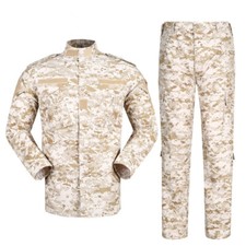 Military Tactical Combat Camo Camouflage Airsoft Uniform Suit Sets Jacket + Pant