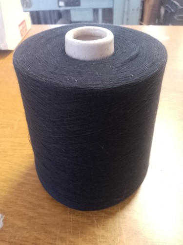 Black cotton yarn - yarn, .7