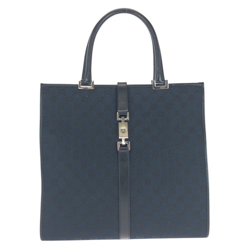 Gucci jackie canvas leather - gucci,