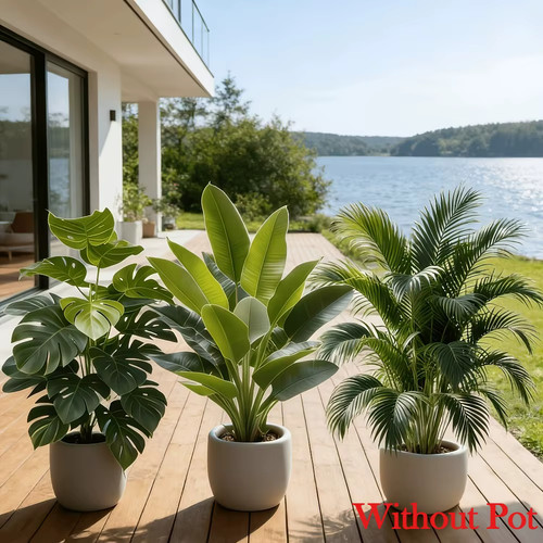 3pcs artificial faux plant - 3pcs,
