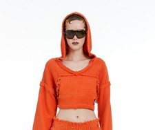 PunkyFish Cropped Sweatshirt