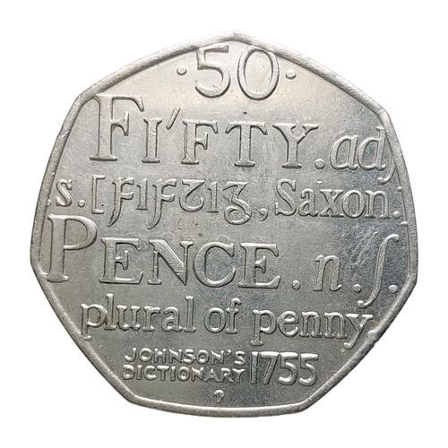 50p coin 2005 samuel - 50p,