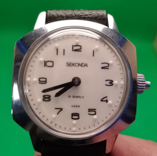Sekonda braille watch - braille,