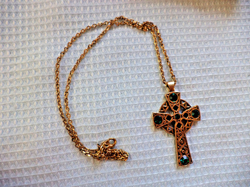 Signed miracle celtic cross - signed,