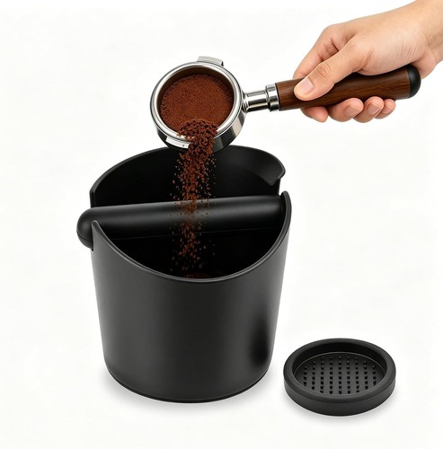 Espresso knock box - knock,