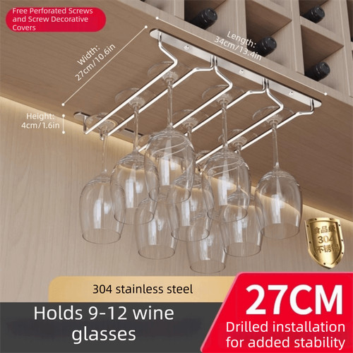 Bar kitchen wine glass hanger - wine,