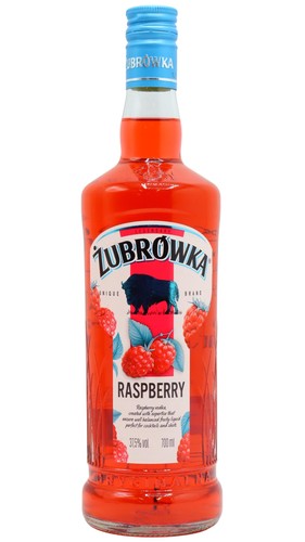 Zubrowka raspberry vodka - zubrowka,