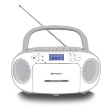 Portable CD/Cassette Boombox