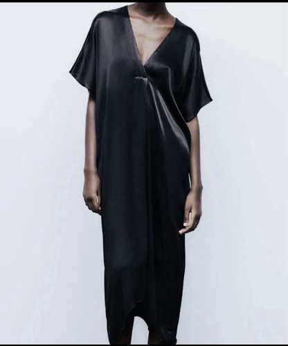 Zara satin effect oversized - satin,