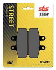 SBS Street Front Ceramic Brake Pads - 588HF - MOTO-MORINI 350 KANGURO 1988