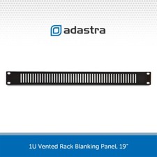 1U 19" Vented Blanking Panel