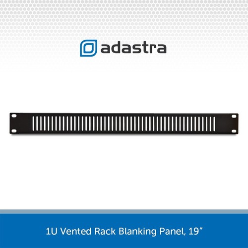 Vented blanking panel - 1u, 19"