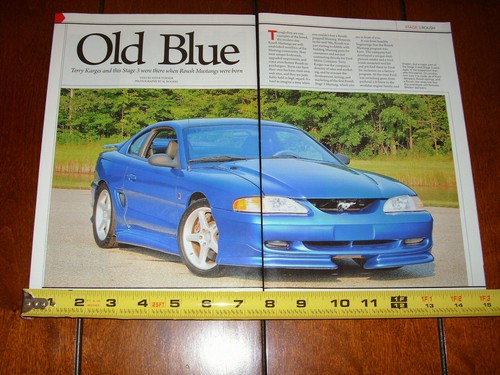 2004 roush stage - stage, mustang