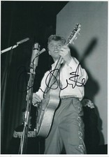 TOMMY STEELE - Signed 12x8